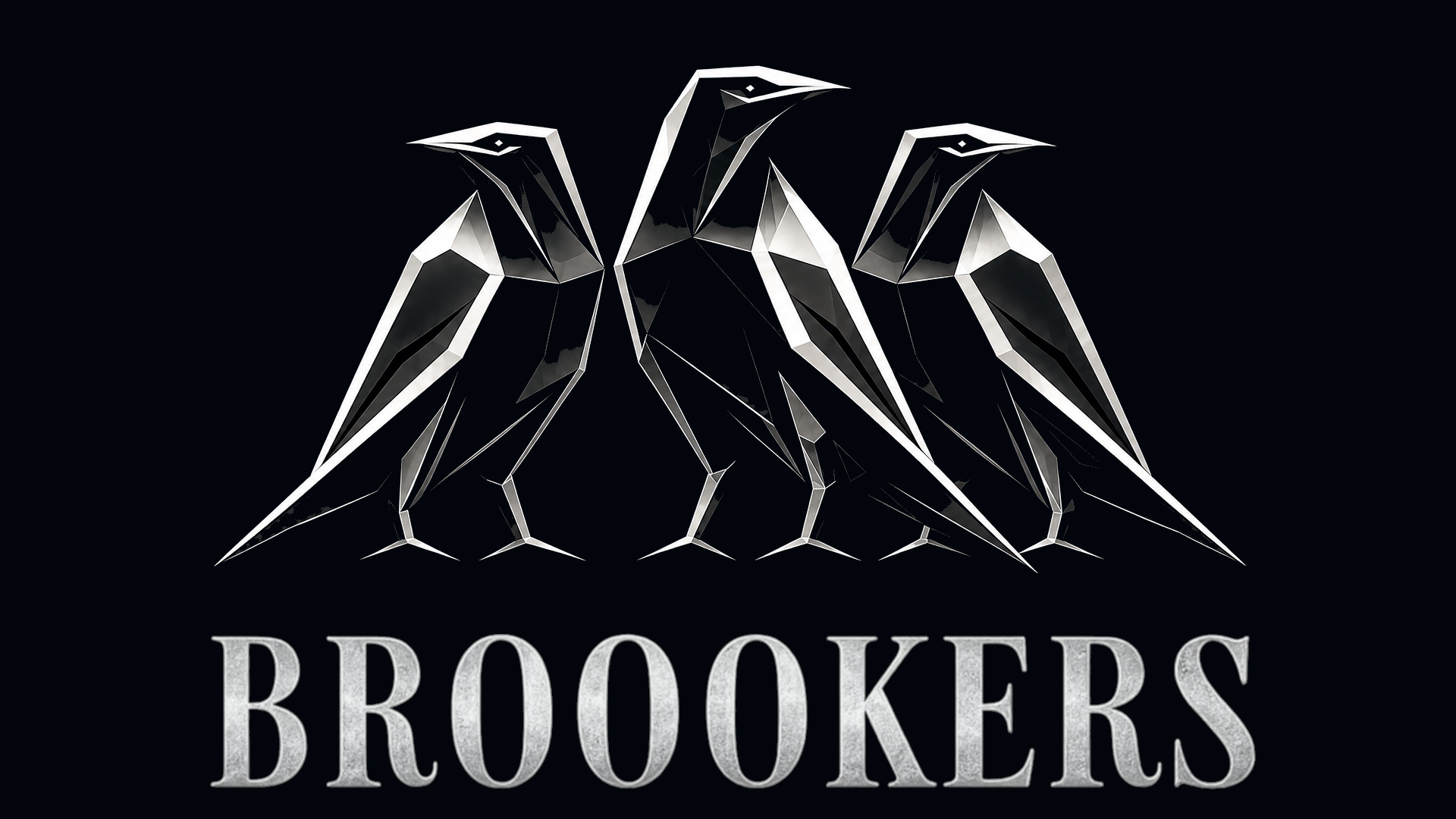 Logo Broookers aux trois corbeaux